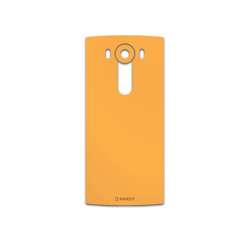 برچسب پوششی ماهوت مدل Matte-Orange مناسب برای گوشی موبایل ال جی V10
