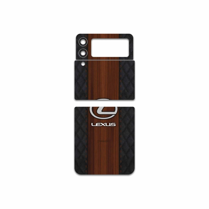 برچسب پوششی ماهوت مدل Lexus-Logo مناسب برای گوشی موبایل سامسونگ Galaxy Z Flip3 5G