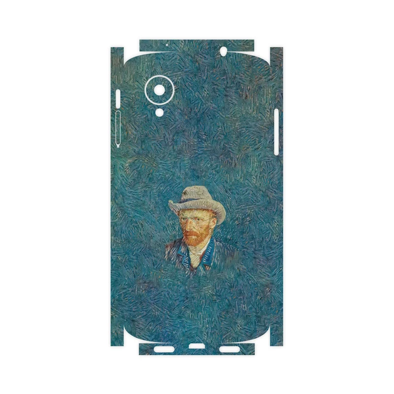 برچسب پوششی ماهوت مدل Self portrait with a gray felt hat-FullSkin مناسب برای گوشی موبایل گوگل Nexus 5