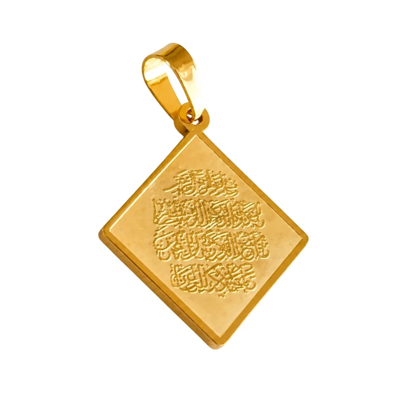 آویز گردنبند زنانه طرح و ان یکاد کد ۰۶