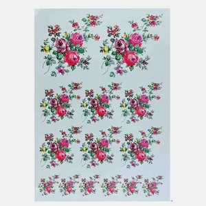 برچسب ترنسفر مدل گل کد 12