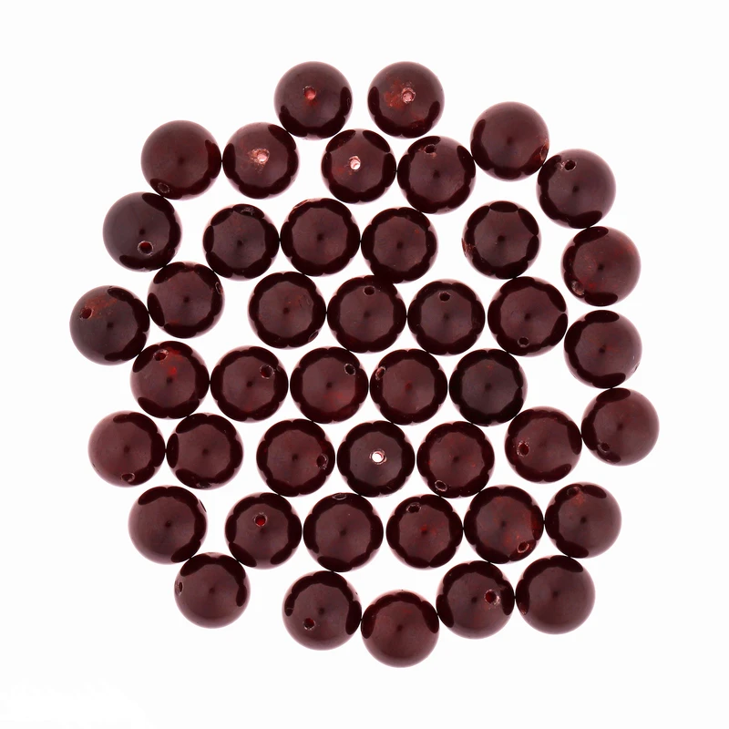 مهره دستبند مدل گارنت سیلان 9mm بسته 45 عددی