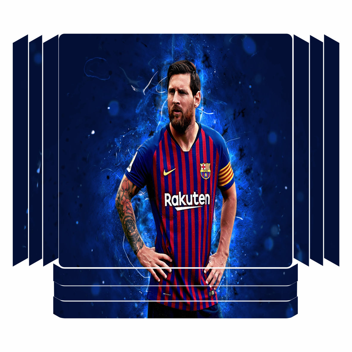 برچسب پلی استیشن ۴ پرو مدل مسی