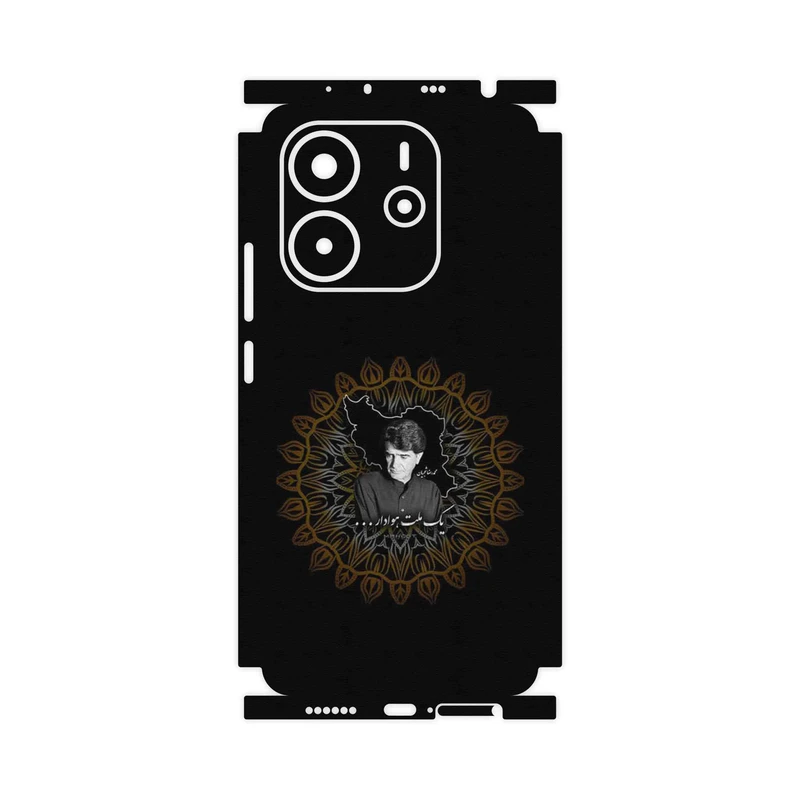 برچسب پوششی ماهوت مدل MohammadReza Shajarian-FullSkin مناسب برای گوشی موبایل شیائومی Redmi Note 14 4G