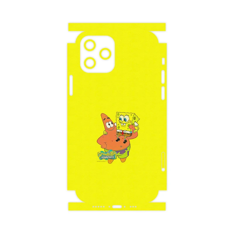 برچسب پوششی ماهوت مدل SpongeBob SquarePants-FullSkin مناسب برای گوشی موبایل اپل iPhone 12 Pro
