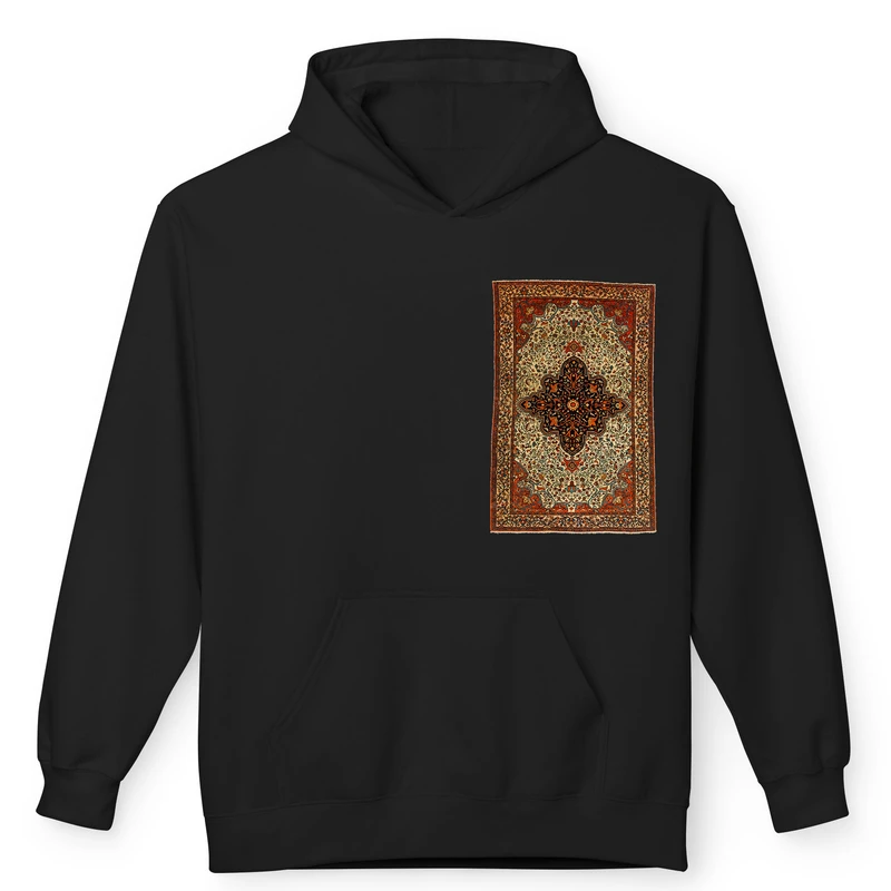 هودی مردانه پاد آفرین مدل فرش و گلیم و کاشی کد 92