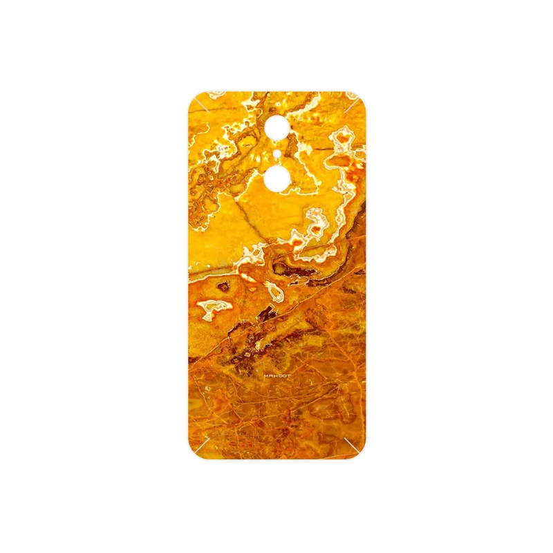 برچسب پوششی ماهوت مدل Gold Marble مناسب برای گوشی موبایل ال جی Q7