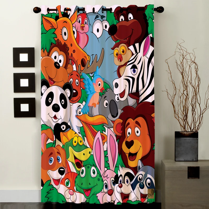 پرده رنس مدل CC1-50856 سایز 290x138 سانتی متر