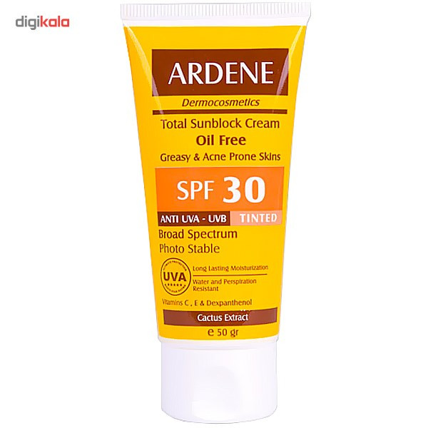 کرم ضد آفتاب رنگی آردن SPF30
