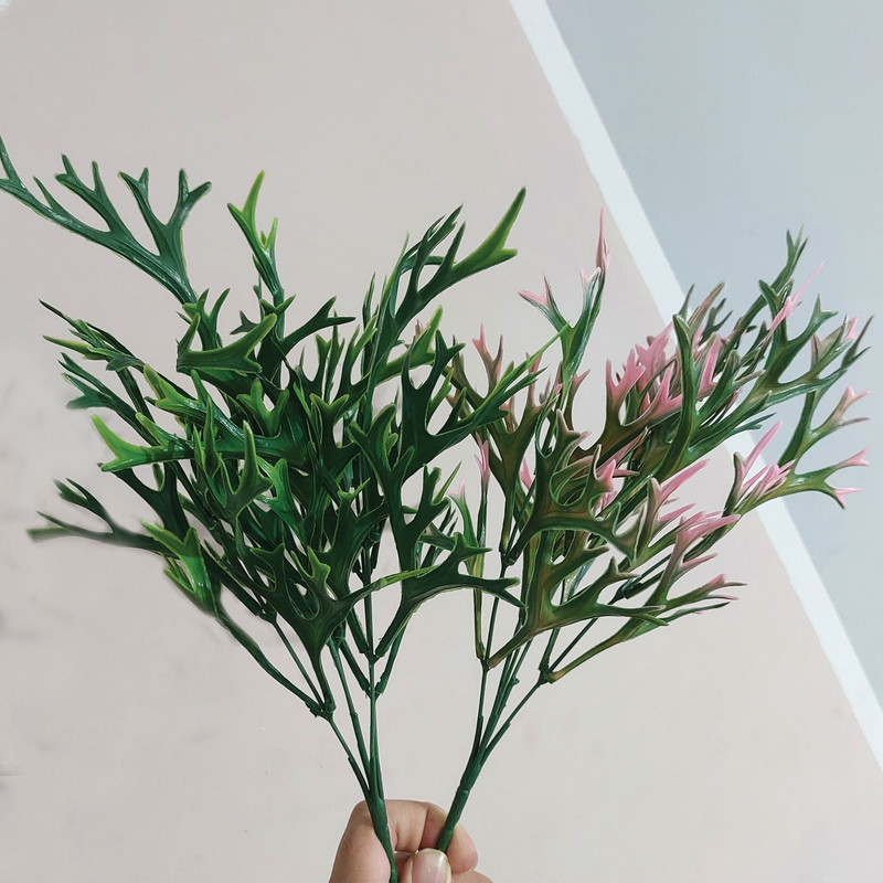 گل مصنوعی مدل بوته شاخ گوزنی