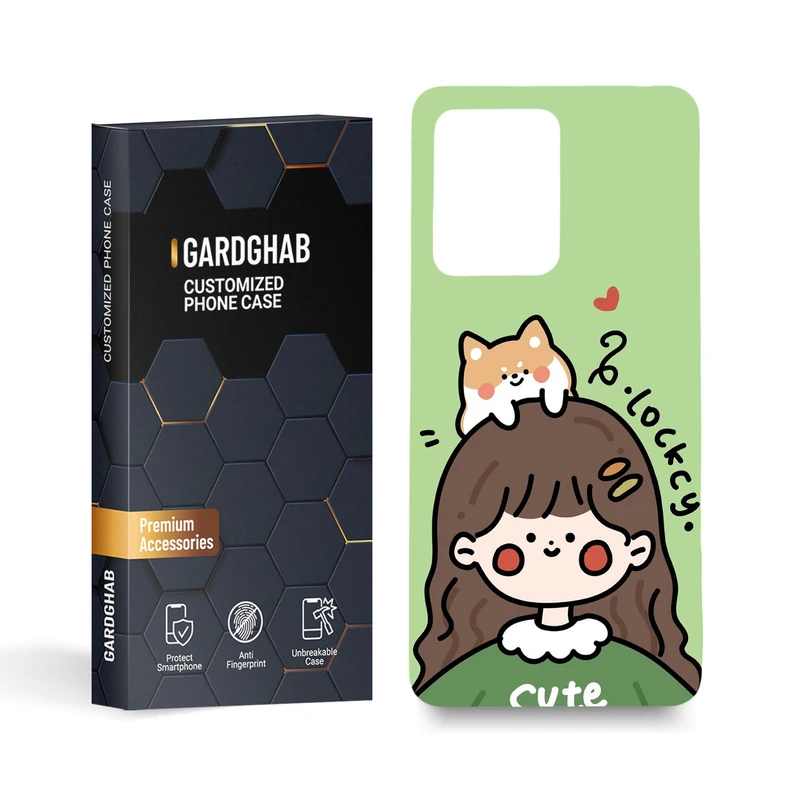  کاور گارد قاب مدل دخترانه  مناسب برای گوشی موبایل شیائومی redmi note 12pro 5g