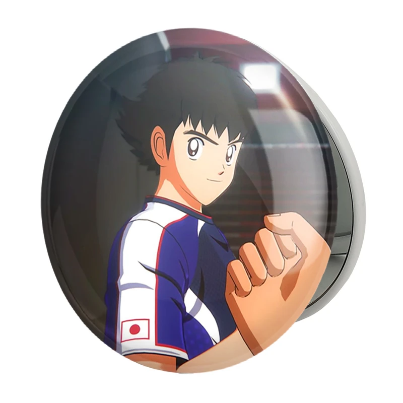 آینه جیبی خندالو طرح سوباسا فوتبالیست ها مدل تاشو کد 37049