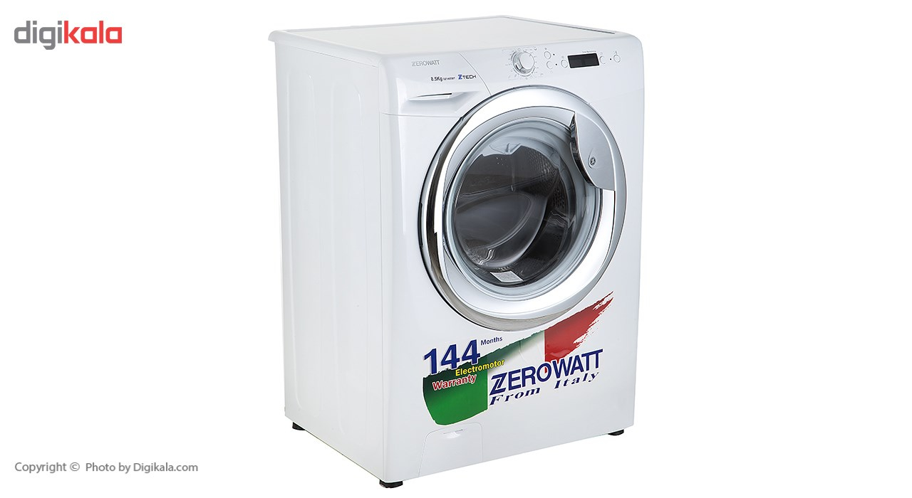 ماشین لباسشویی زیرووات مدل OZ-1485  با ظرفیت 8.5  کیلوگرم