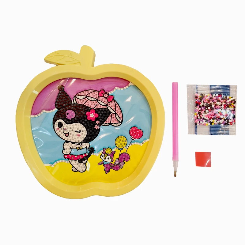 بازی آموزشی مدل ساخت تابلو نقاشی الماسی طرح کرومی A888-3