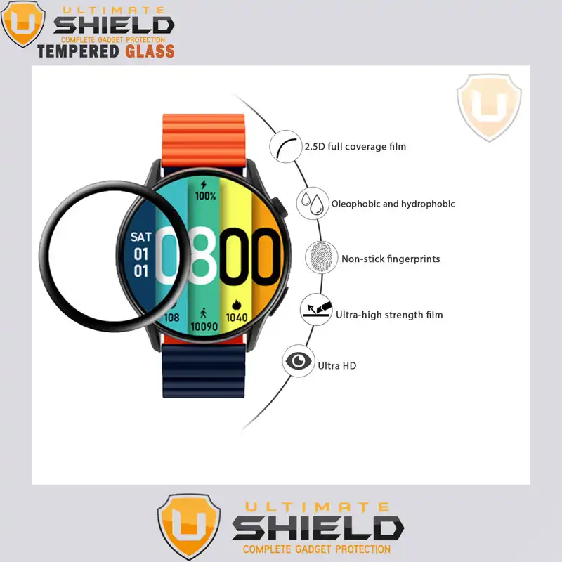 محافظ صفحه نمایش نانو آلتیمیت شیلد مدل NUL مناسب برای ساعت هوشمند شیائومی Glorimi M1 Pro بسته دو عددی