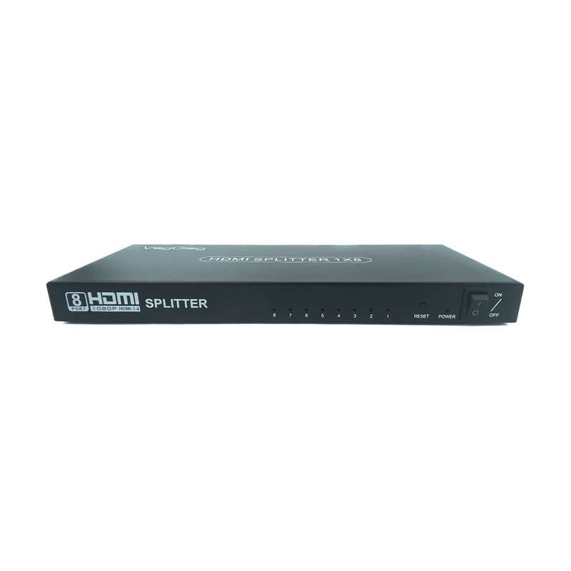 اسپلیتر 8 پورت HDMI وگیگ مدل V-HD08 اسپلیتر 8 پورت HDMI وگیگ مدل V-HD08
