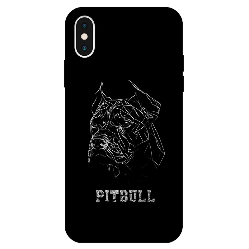 کاور مگافون طرح پیتبول مدل 1883 مناسب برای گوشی موبایل اپل Iphone X / XS      