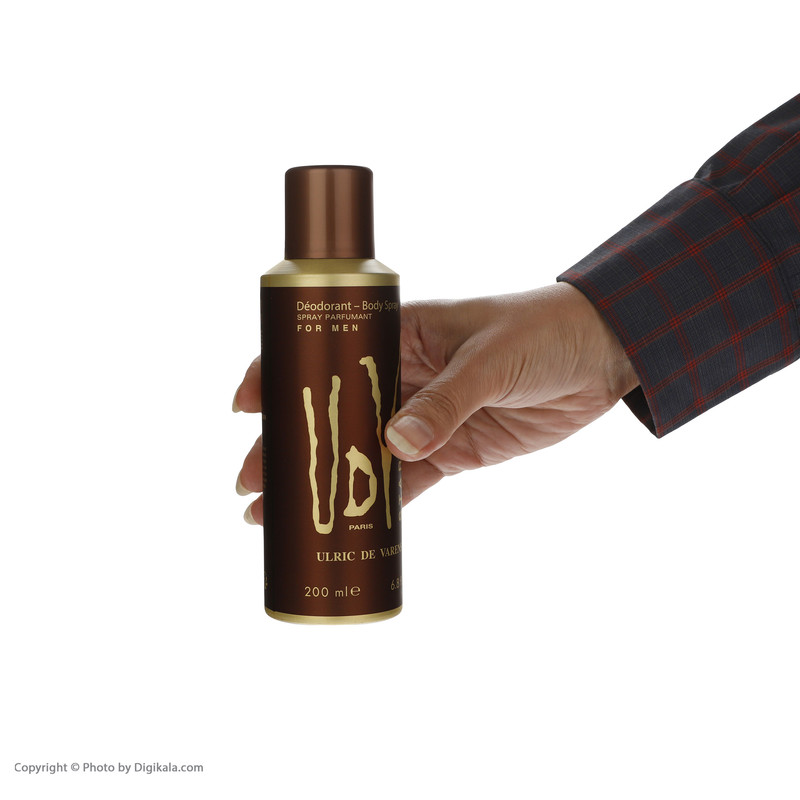 اسپری دئودورانت مردانه اولریک دو وارن مدل STAR حجم 200 میلی لیتر
