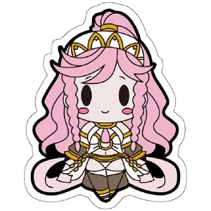 استیکر لپ تاپ مدل Olivia Chibi