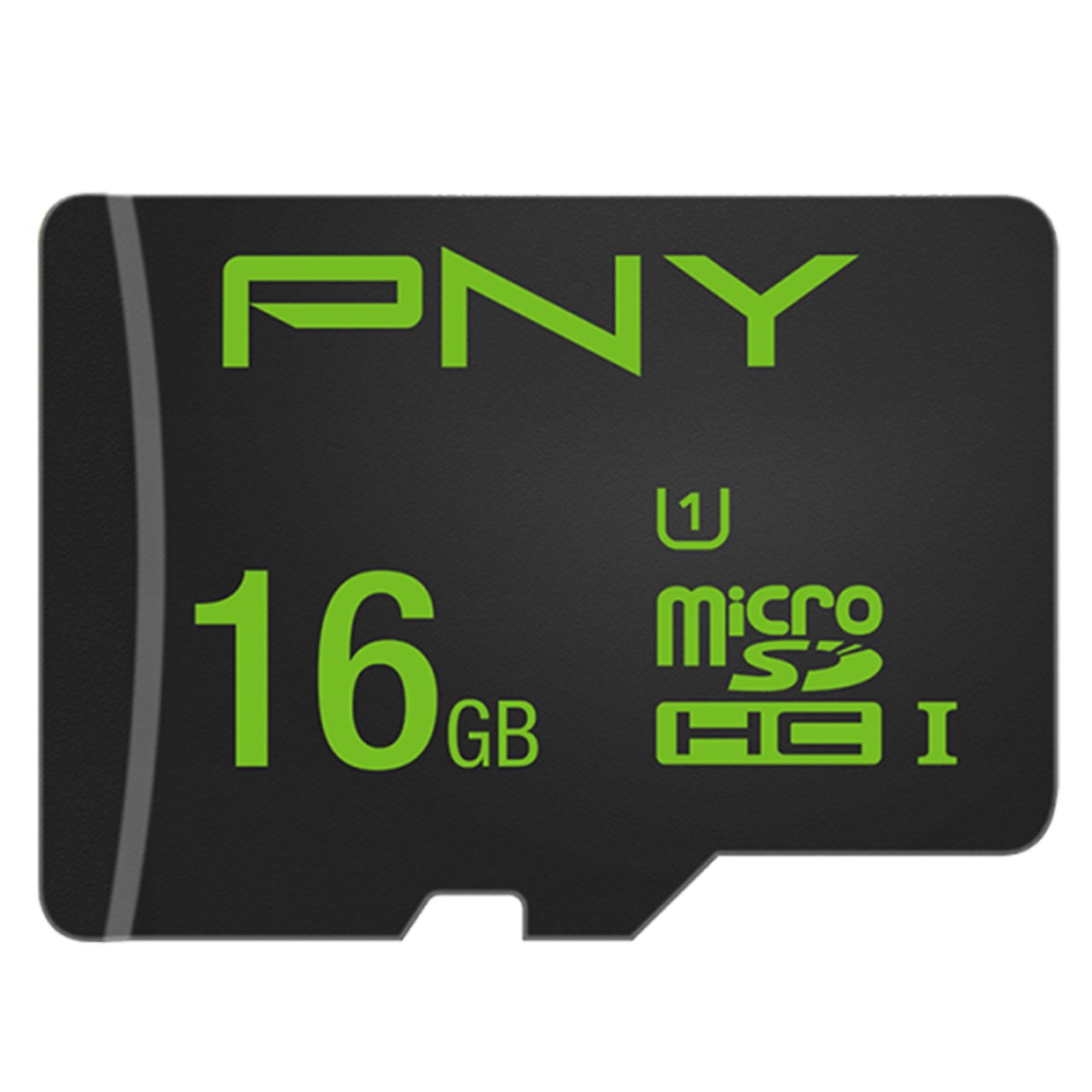 کارت حافظه microSDHC پی ان وای مدل U1 کلاس 10 استاندارد UHS-I سرعت 80MBps ظرفیت 16 گیگابایت به همراه آداپتور SD