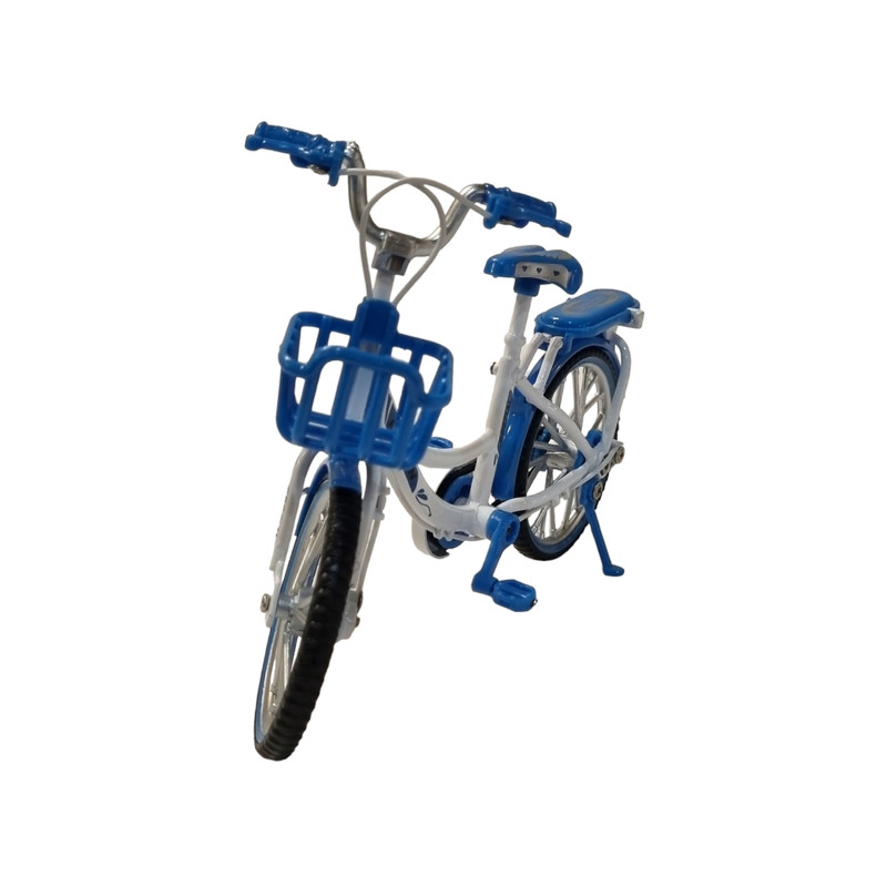 اسباب بازی زینتی مدل دوچرخه فلزی سبددار D3