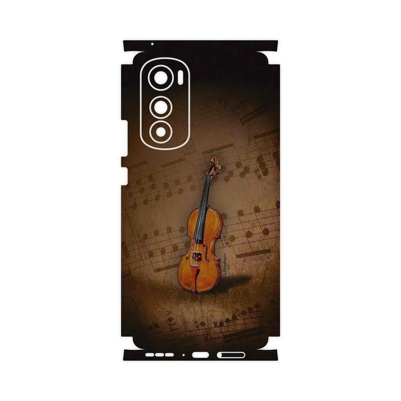برچسب پوششی ماهوت مدل Violin_Instrument-FullSkin مناسب برای گوشی موبایل موتورولا Edge 30