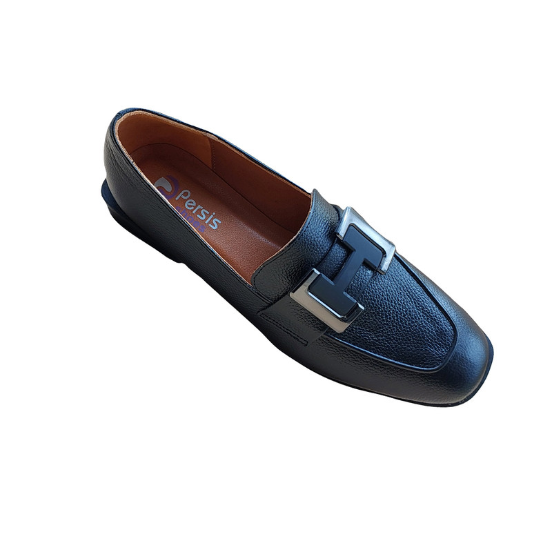 کفش زنانه چرم پرسیس مدل 05 رنگ مشکی