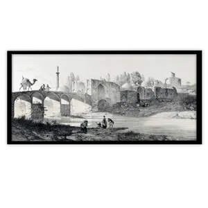 تابلو بکلیت طرح ایران بافت قدیمی اصفهان مدل B-S2402