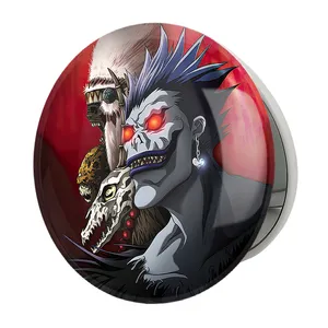 آینه جیبی خندالو طرح ریوک انیمه دفترچه مرگ Death Note مدل تاشو کد 4926 