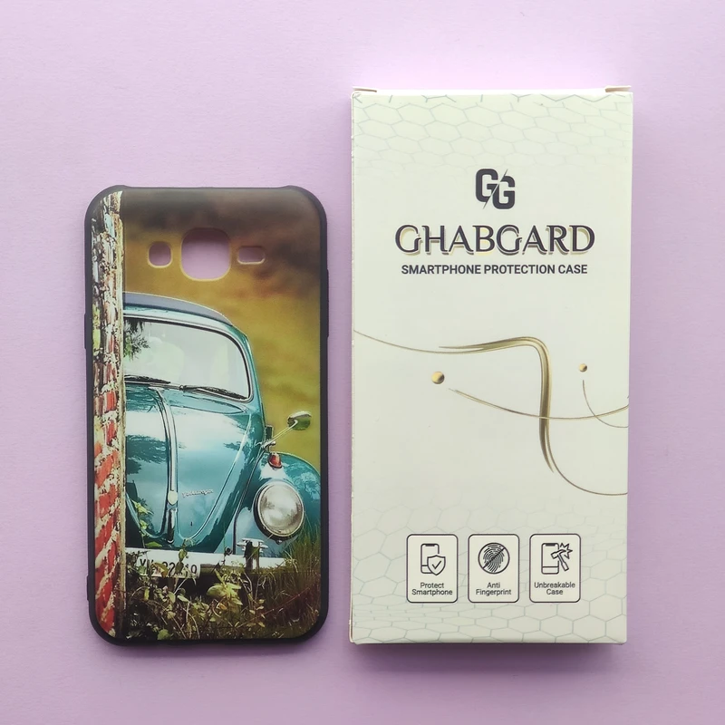 کاور گارد قاب مدل ژله ای فانتزی مناسب برای گوشی موبایل سامسونگ Galaxy J7