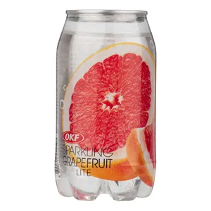 نوشیدنی گازدار گریپ فروت او کی اف - 350 میلی لیتر 