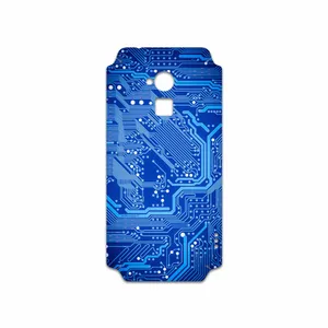 MAHOOT Blue Printed Circuit Board Cover Sticker for HTC One Max