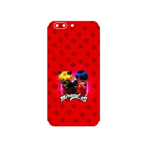 MAHOOT Ladybug and Cat Noir Cover Sticker for OnePlus 5