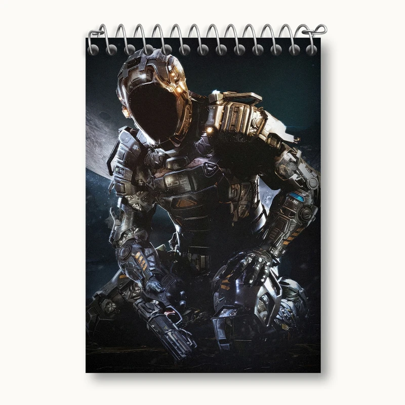 دفتر یادداشت 50 برگ خندالو مدل بازی دد اسپیس (Dead Space) کد 35004