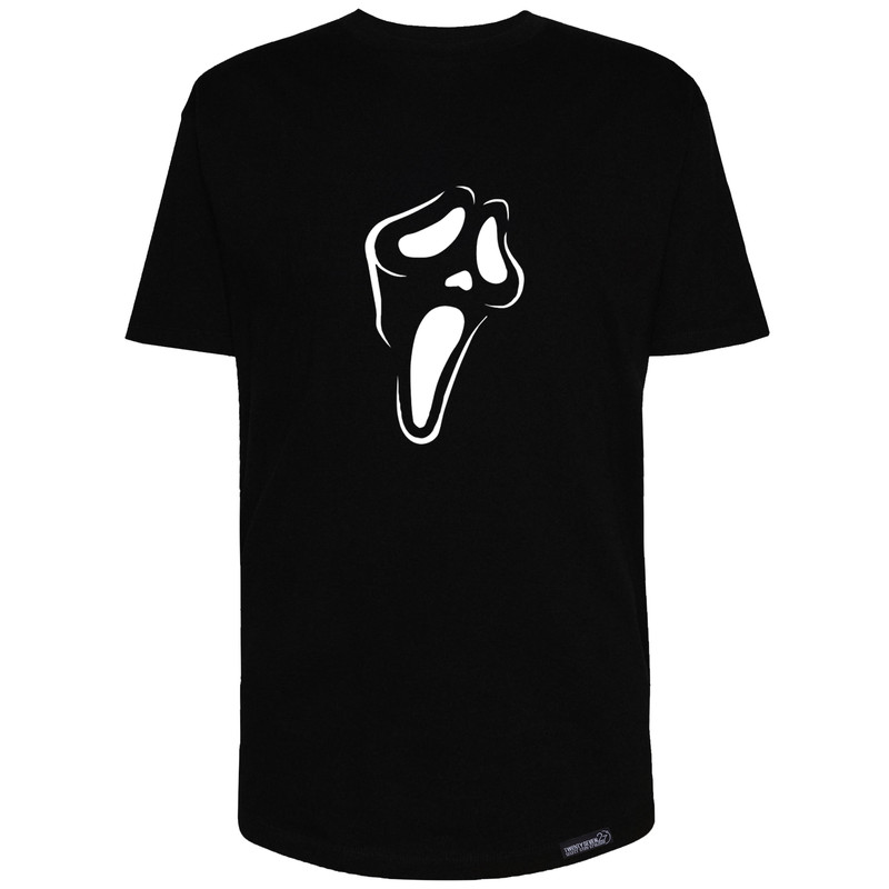 تی شرت آستین کوتاه مردانه 27 مدل Scream Stencil کد MH1511