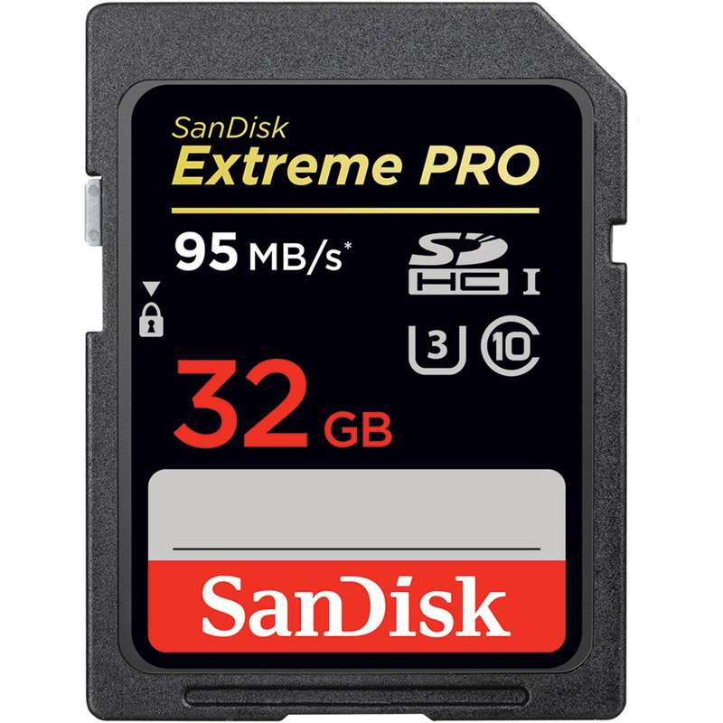 کارت حافظه SDHC سن دیسک مدل Extreme Pro کلاس 10 استاندارد UHS-I U3 سرعت 633X 95MBps ظرفیت 32 گیگابایت کارت حافظه SDHC سن دیسک مدل Extreme Pro کلاس 10 استاندارد UHS-I U3 سرعت 633X 95MBps ظرفیت 32 گیگابایت