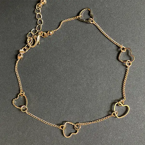 پابند زنانه اکسسورایز مدل قلبی