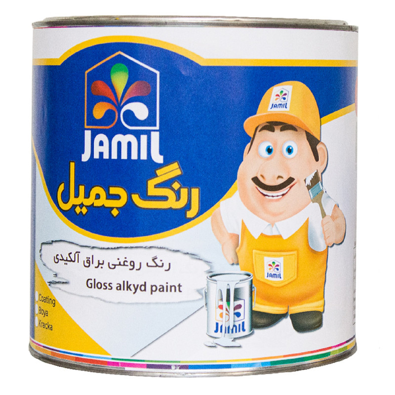 رنگ روغنی براق زرد جمیل مدل ساختمانی کد 232 حجم 4 لیتر رنگ روغنی براق زرد جمیل مدل ساختمانی کد 232 حجم 4 لیتر