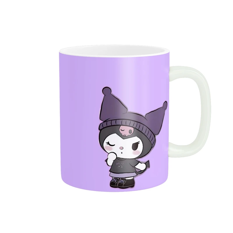 ماگ پاد آفرین مدل عروسک کیوت و فانتزی کرومی کد 644