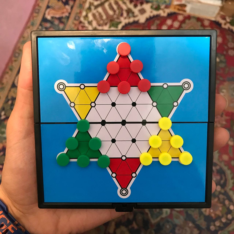 بازی فکری مدل چکرز چینی طرح Mini کد 1736