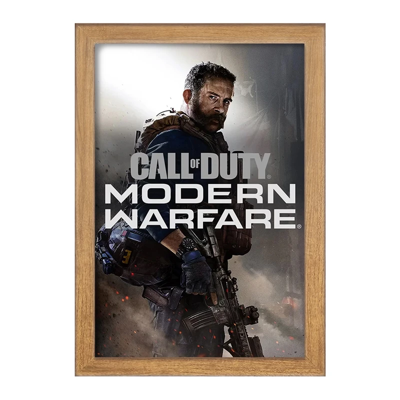 تابلو خندالو مدل بازی کال آف دیوتی مدرن وارفر وارزون گوست کد 26121