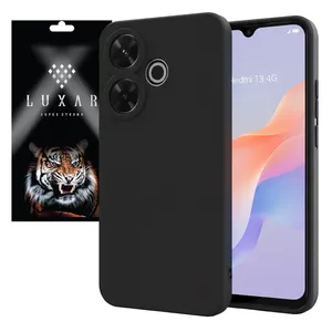 Luxar redmi13 -silicone10 Cover For xiaomi redmi 13 4G / poco m6 4G / redmi 13x 4G