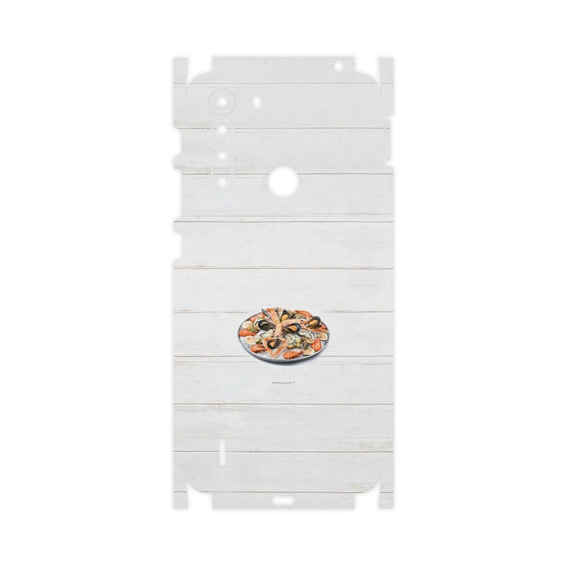 برچسب پوششی ماهوت مدل Seafood-FullSkin مناسب برای گوشی موبایل موتورولا One Fusion