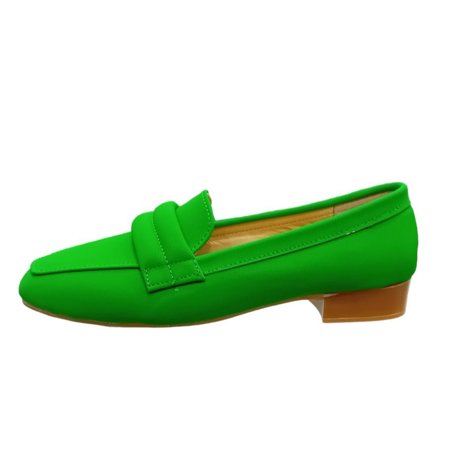 کفش زنانه مدل بالشتی رنگ سبز -  - 1