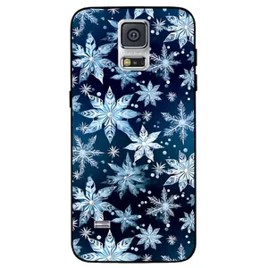 Megafone Snowflake 2824 Cover For Samsung Galaxy S5