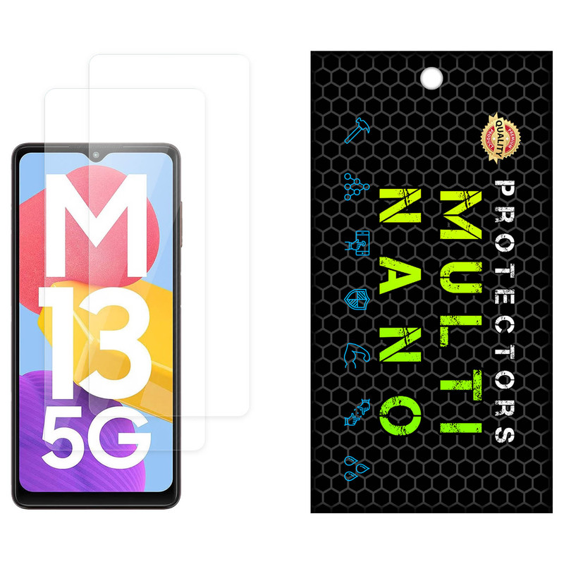 محافظ صفحه نمایش مولتی نانو مدل X-S2N مناسب برای گوشی موبایل سامسونگ Galaxy M13 5G بسته دو عددی