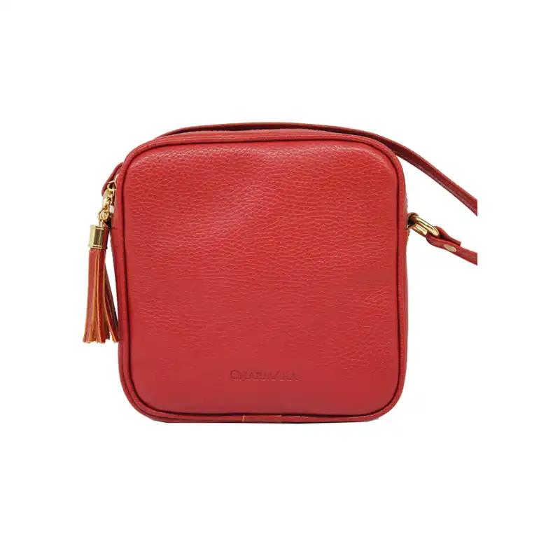 کیف دوشی زنانه چرم آرا مدل d072