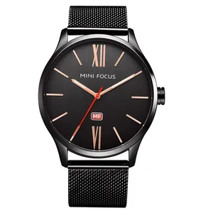 ساعت مچی عقربه‌ای مردانه مینی فوکوس مدل 0018bk