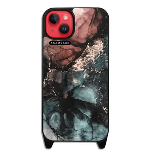 AKAM AMCWLA15PLUS-MARBEL5 Cover For Apple iPhone 15 Plus