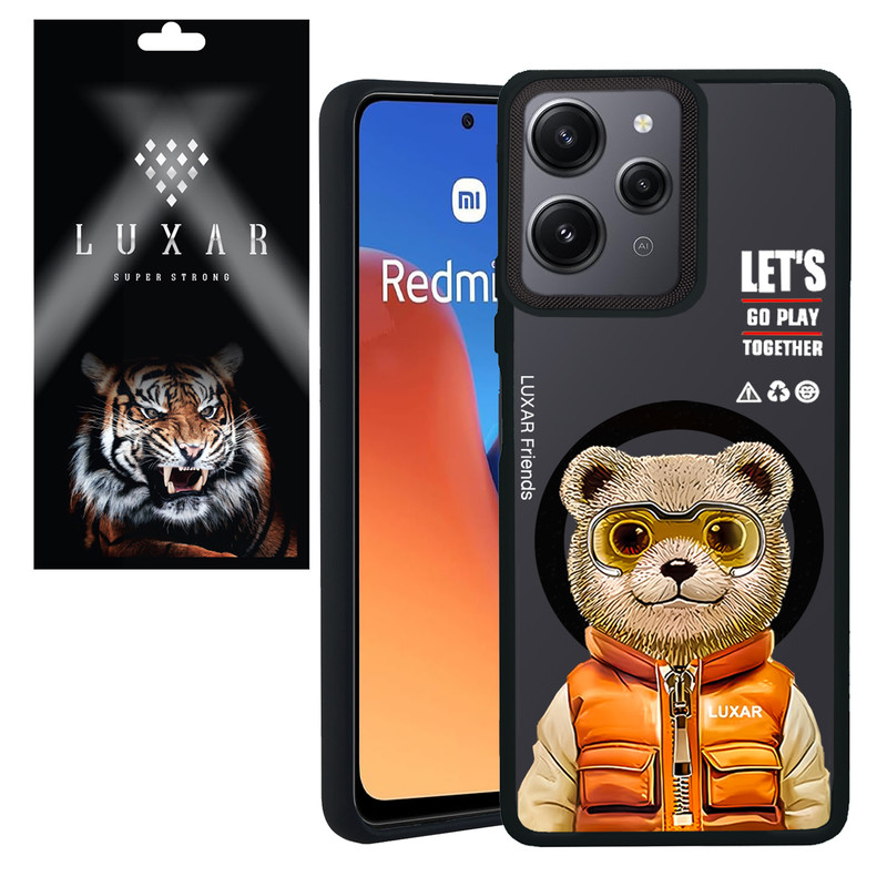 کاور لوکسار مدل Teady Bear مناسب برای گوشی موبایل شیائومی Redmi 12 4G
